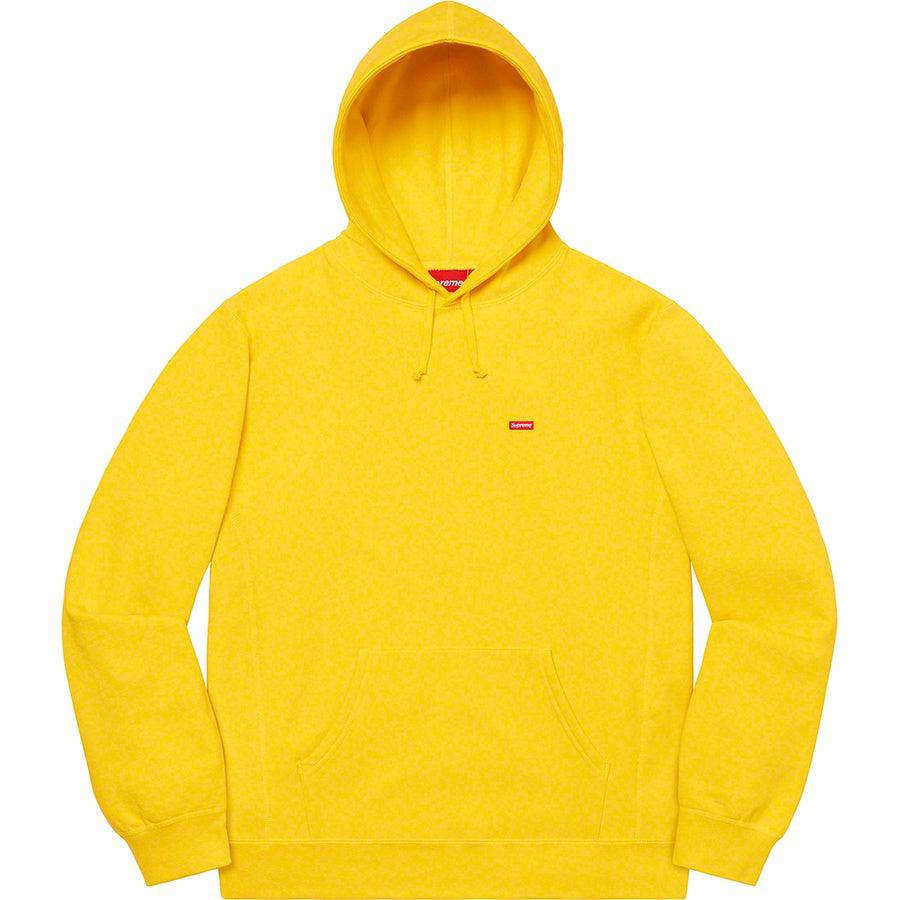 Supreme Small Box Hooded Sweatshirt (Yellow) | Waves Never Die | Supreme | Hoodie