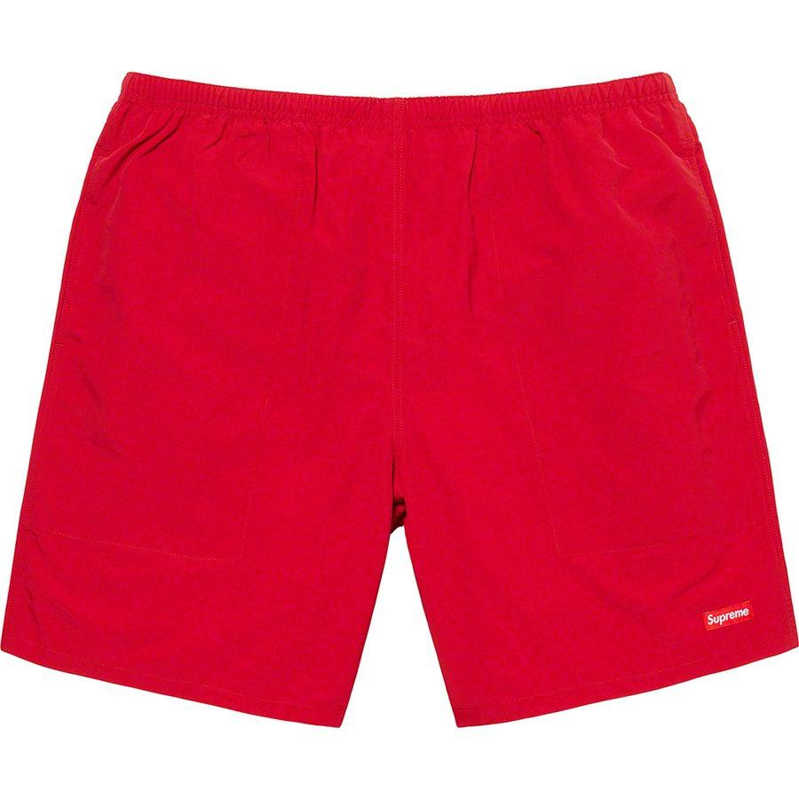 Supreme Nylon Water Short (Red) | Waves Never Die | Supreme | Shorts