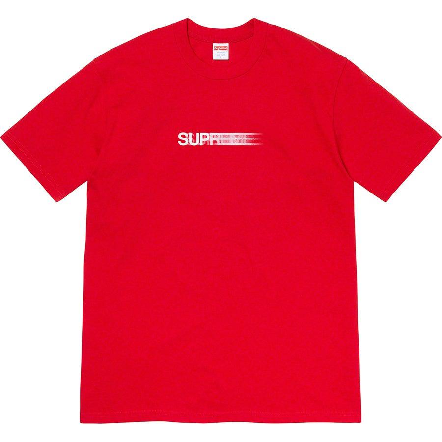 Supreme Motion Tee (Red) | Waves Never Die | Supreme | T-Shirt