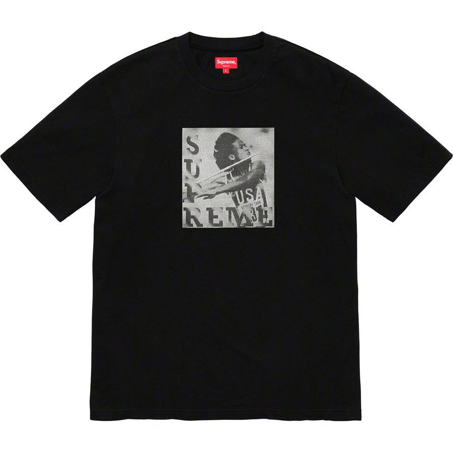 Supreme Javelin Label S/S Top (Black) | Waves Never Die | Supreme | T-Shirt