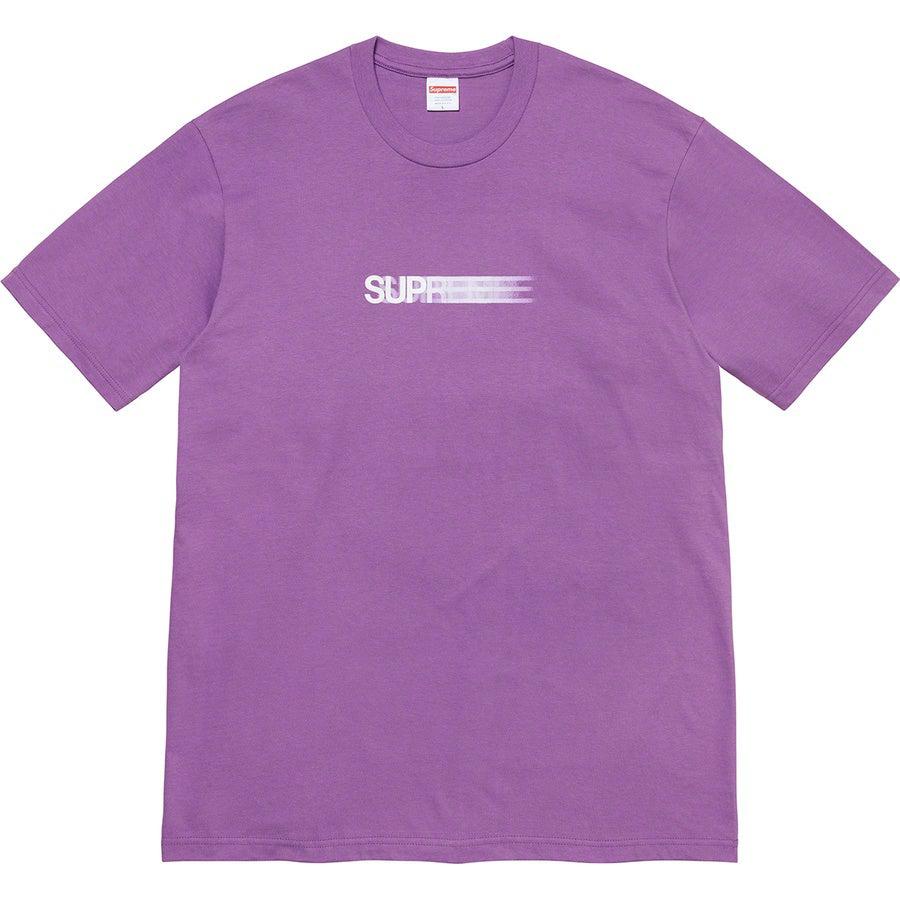 Supreme Motion Tee (Purple) | Waves Never Die | Supreme | T-Shirt