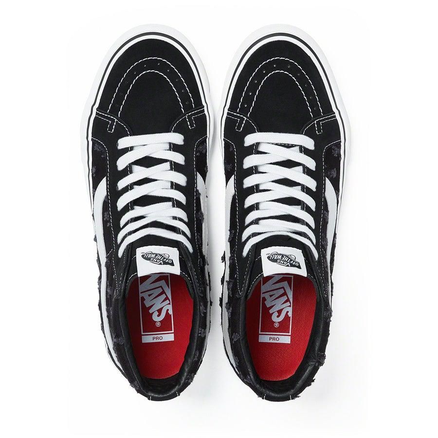 Buy Supreme®/ Vans® Hole Punch Denim Sk8-Hi Pro (Black) Online