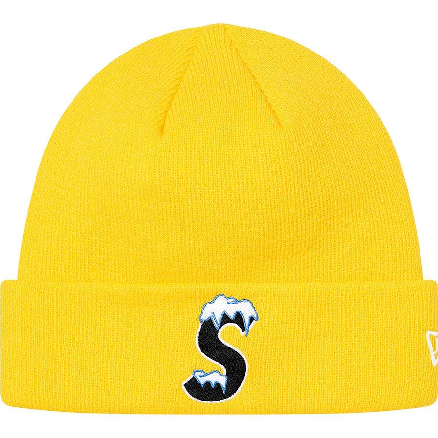 Buy Supreme New Era® S Logo Beanie (Yellow) Online - Waves Never Die