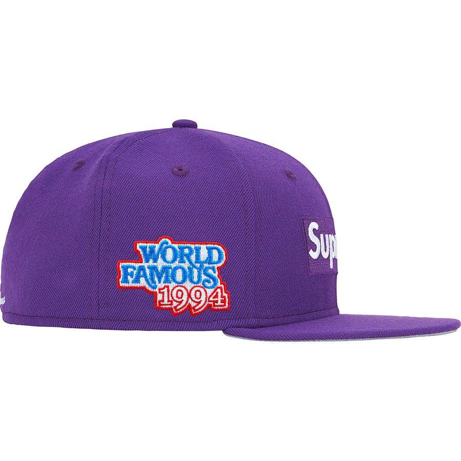 Buy Supreme World Famous Box Logo New Era® (Purple) Online - Waves 
