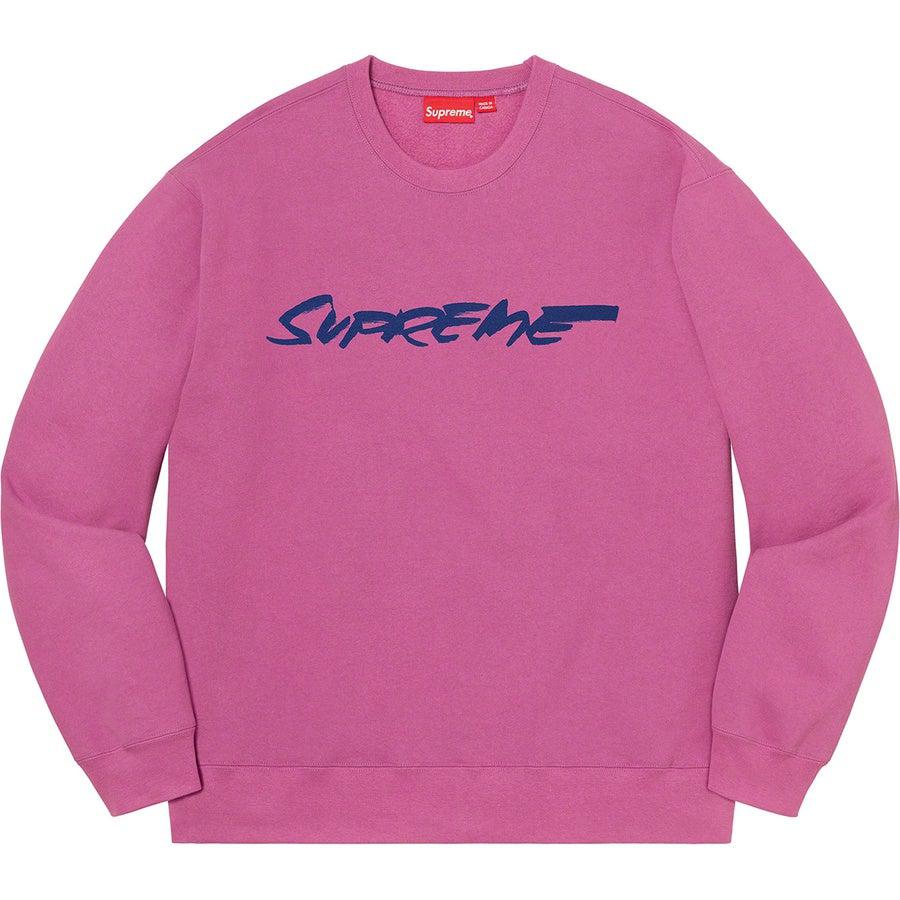 Futura Supreme Crew Necks Supreme Futura Logo Sweatshirt In Royal
