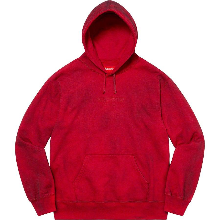 Supreme Spray Hooded Sweatshirt (Red) | Waves Never Die | Supreme | Hoodie