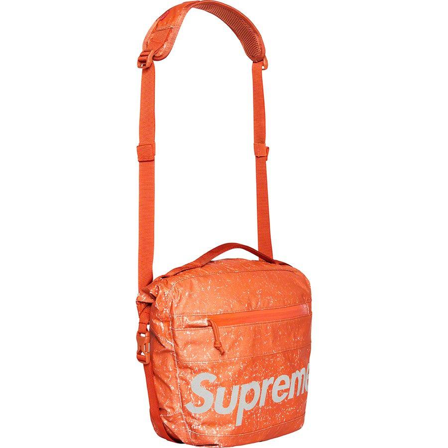 Supreme Waterproof Reflective Speckled Shoulder Bag (Orange) | Waves Never Die | Supreme | Bag