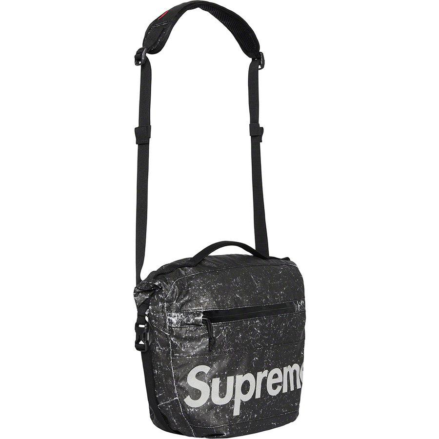 Supreme Waterproof Reflective Speckled Shoulder Bag (Black) | Waves Never Die | Supreme | Bag
