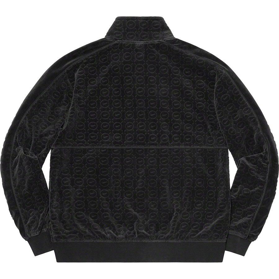 Supreme®/Nike® Velour Track Jacket (Black) | Waves Never Die | Supreme | Jacket