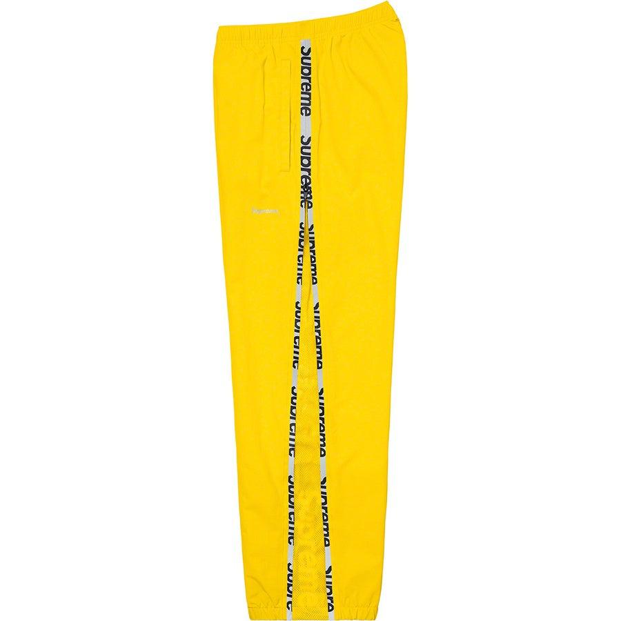 Supreme Reflective Zip Track Pant (Yellow) | Waves Never Die | Supreme | Pants