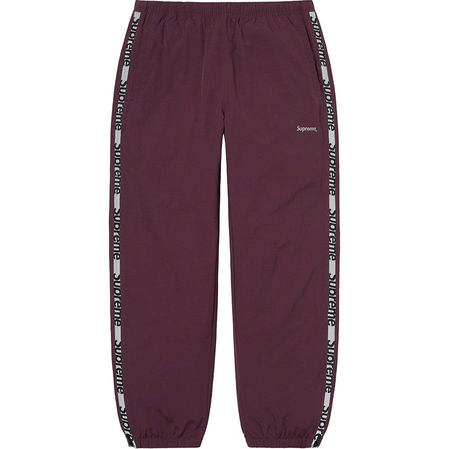 Supreme Reflective Zip Track Pant (Purple) | Waves Never Die | Supreme | Pants