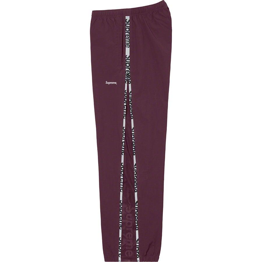 Supreme Reflective Zip Track Pant (Purple) | Waves Never Die | Supreme | Pants