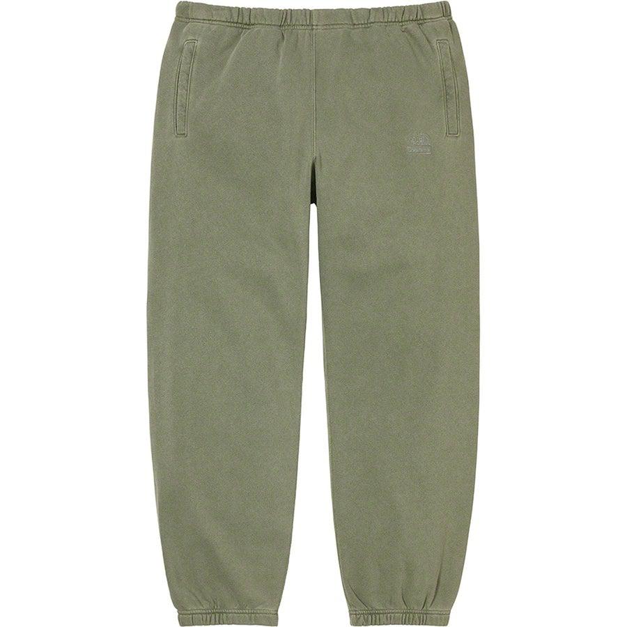 Supreme®/The North Face® Pigment Printed Sweatpant (Green) | Waves Never Die | Supreme | Pants