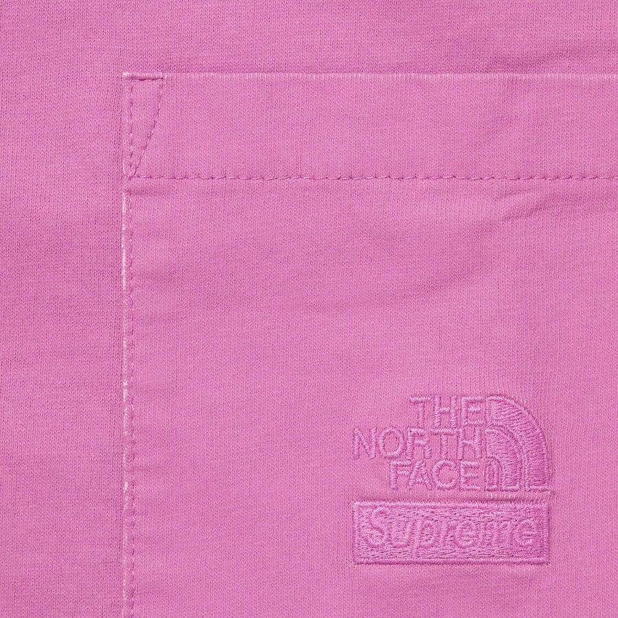 Supreme®/ The North Face® Pigment Printed Pocket Tee (Pink) | Waves Never Die | Supreme | T shirt