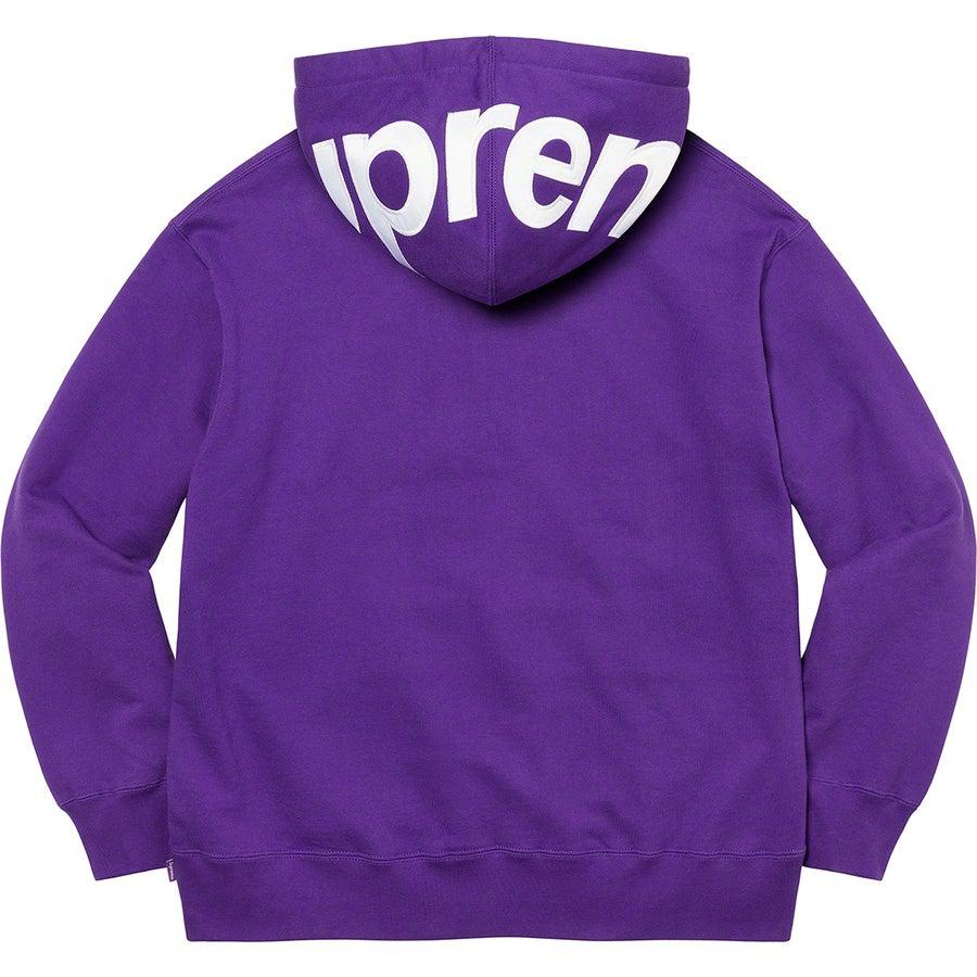 Buy Supreme Contrast Hooded Sweatshirt (Purple) Online - Waves 