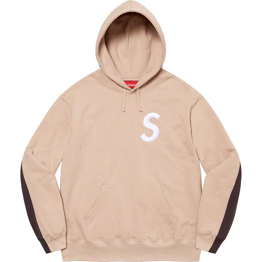 Buy Supreme S Logo Split Hooded Sweatshirt (Brown) Online - Waves 