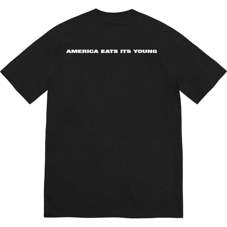 Supreme America Eats Its Young Tee (Black) | Waves Never Die | Supreme | T-Shirt