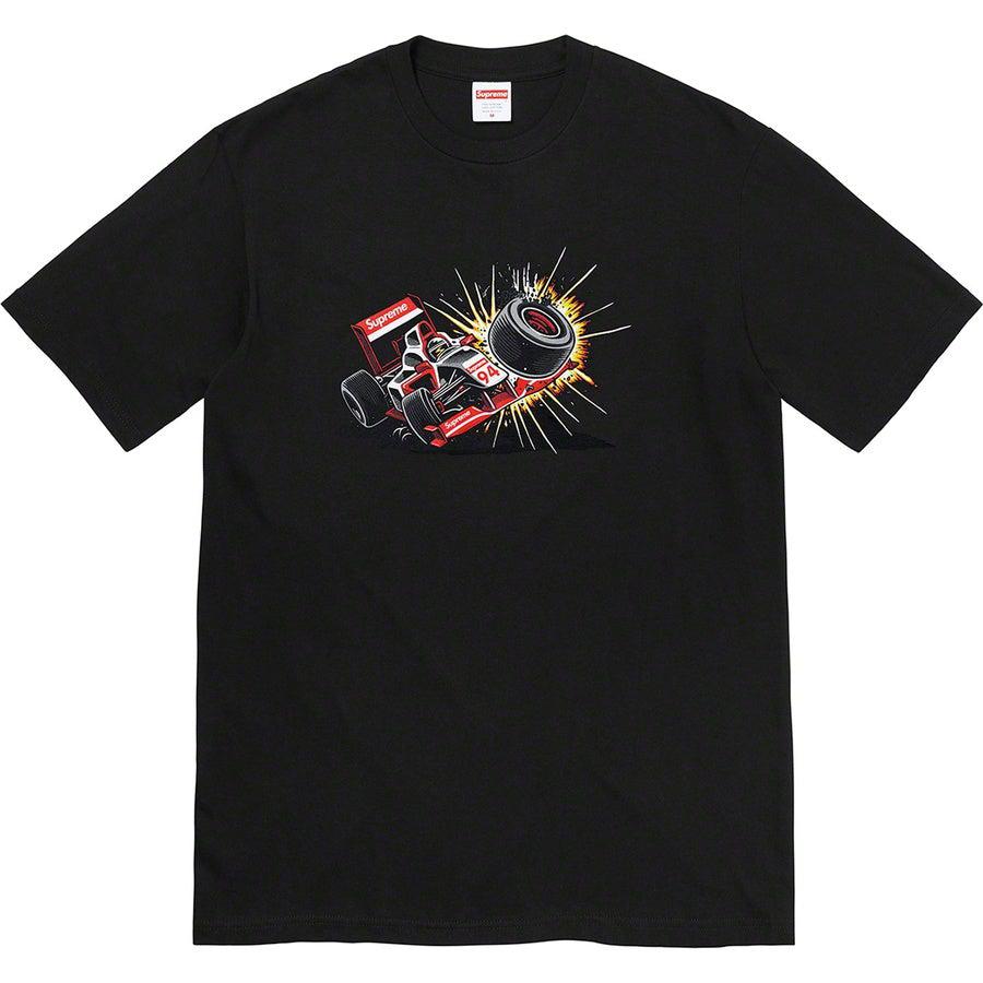 Supreme Crash tee (Black) | Waves Never Die | Supreme | T-Shirt