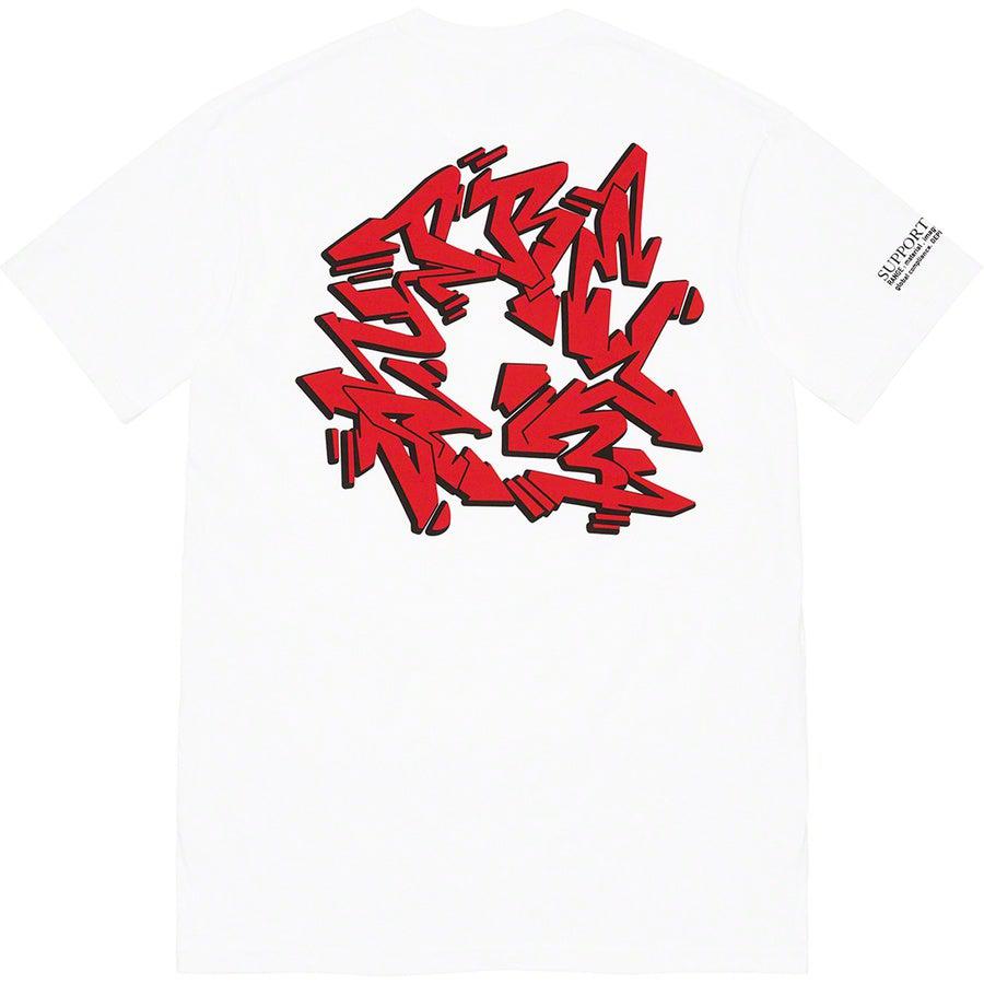 Supreme Support Unit Tee (White) | Waves Never Die | Supreme | T-Shirt