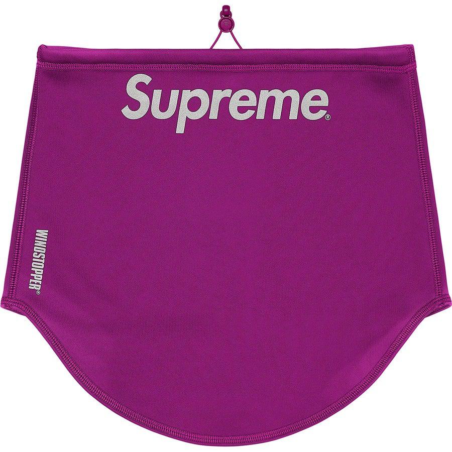 Supreme WINDSTOPPER® Neck Gaiter (Purple) | Waves Never Die | Supreme | Accessories