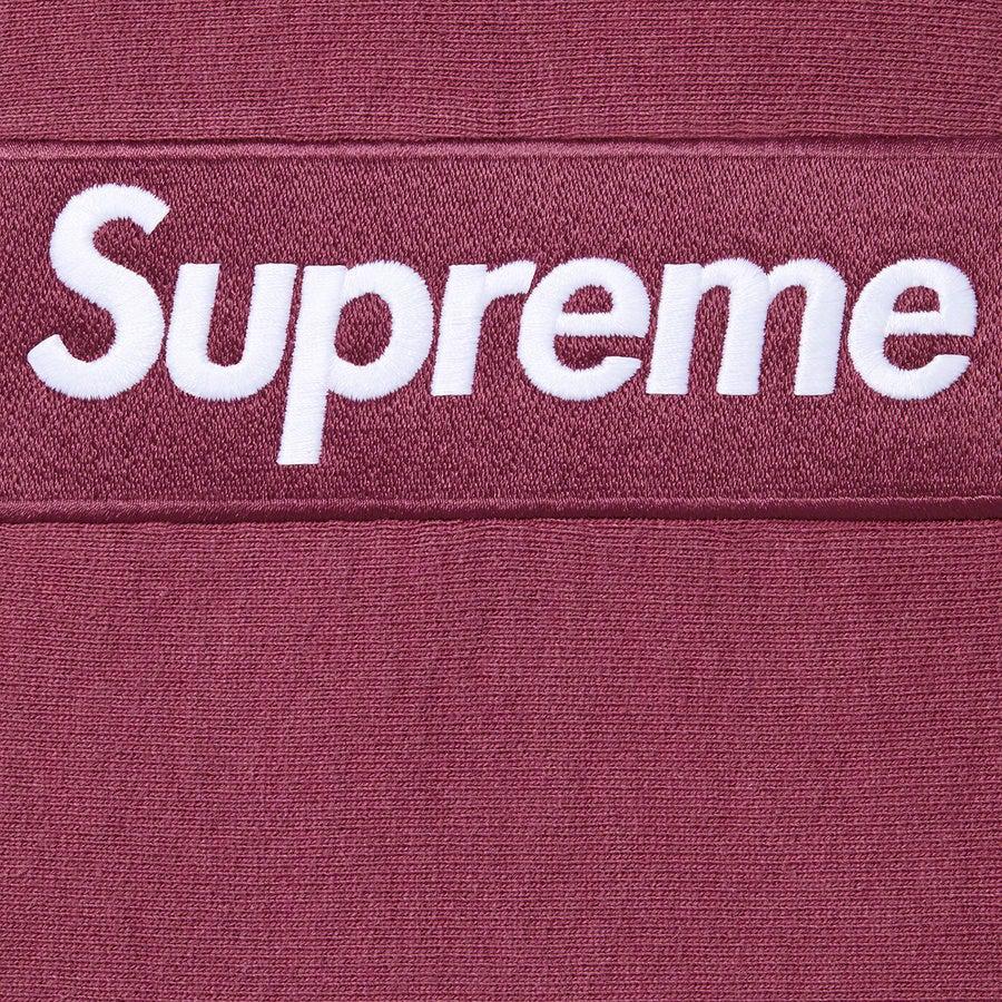 Supreme Box Logo Hooded plum