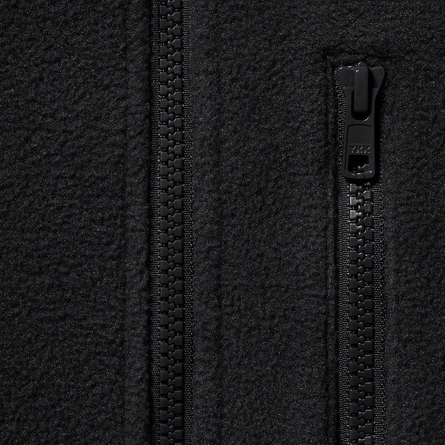 Supreme Polartec® Half Zip Pullover (Black) | Waves Never Die | Supreme | Hoodie