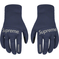 小物 supreme WINDSTOPPER Zip Gloves navy L Supreme - Supreme WINDSTOPPER Zip Gloves Navy Lサイズの通販