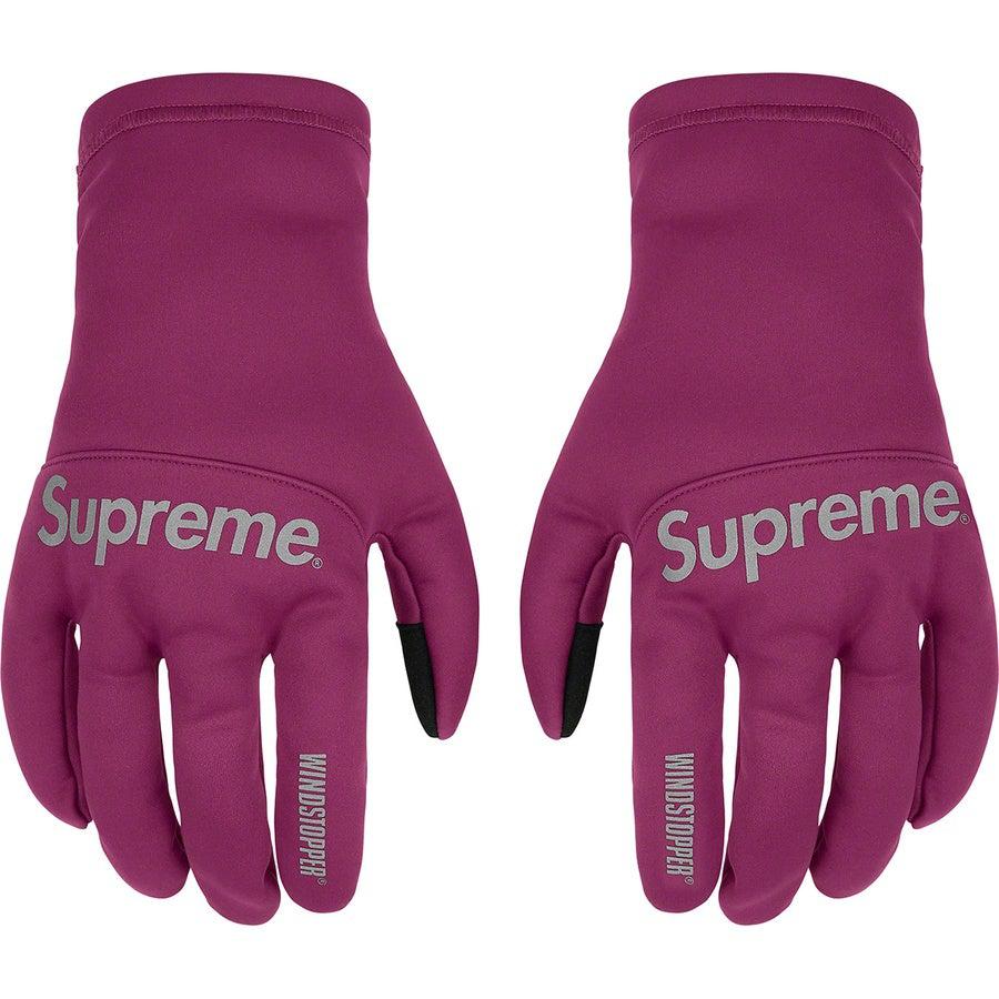 Supreme WINDSTOPPER® Gloves (Purple) | Waves Never Die | Supreme | Accessories