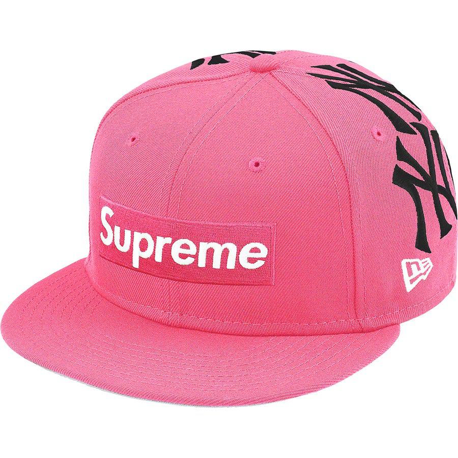 Supreme®/New York Yankees™ Box Logo New Era® (Pink) | Waves Never Die | Supreme | Cap