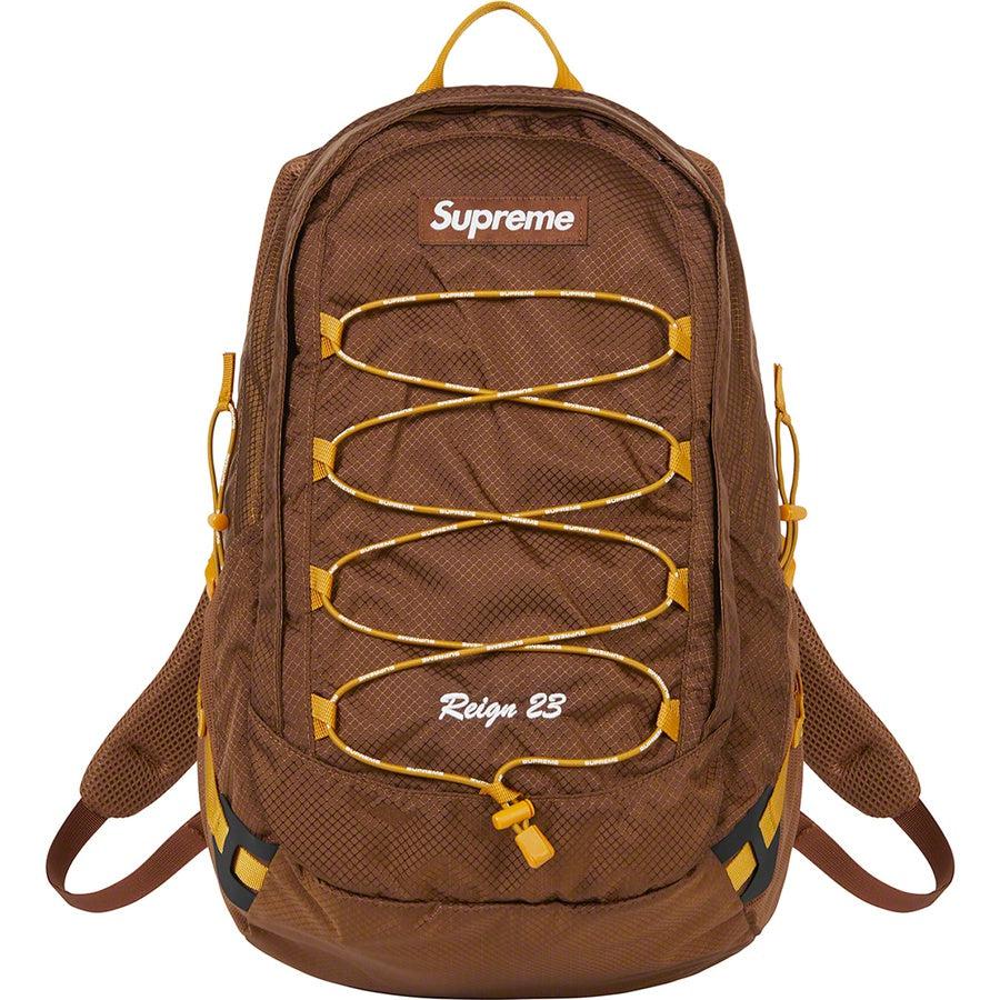 Supreme Backpack (Brown) | Waves Never Die | Supreme | Bag
