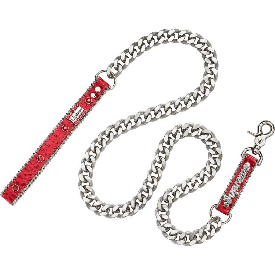 Supreme®/B.B. Simon® Studded Dog Leash (Red) | Waves Never Die | Supreme | Accessories
