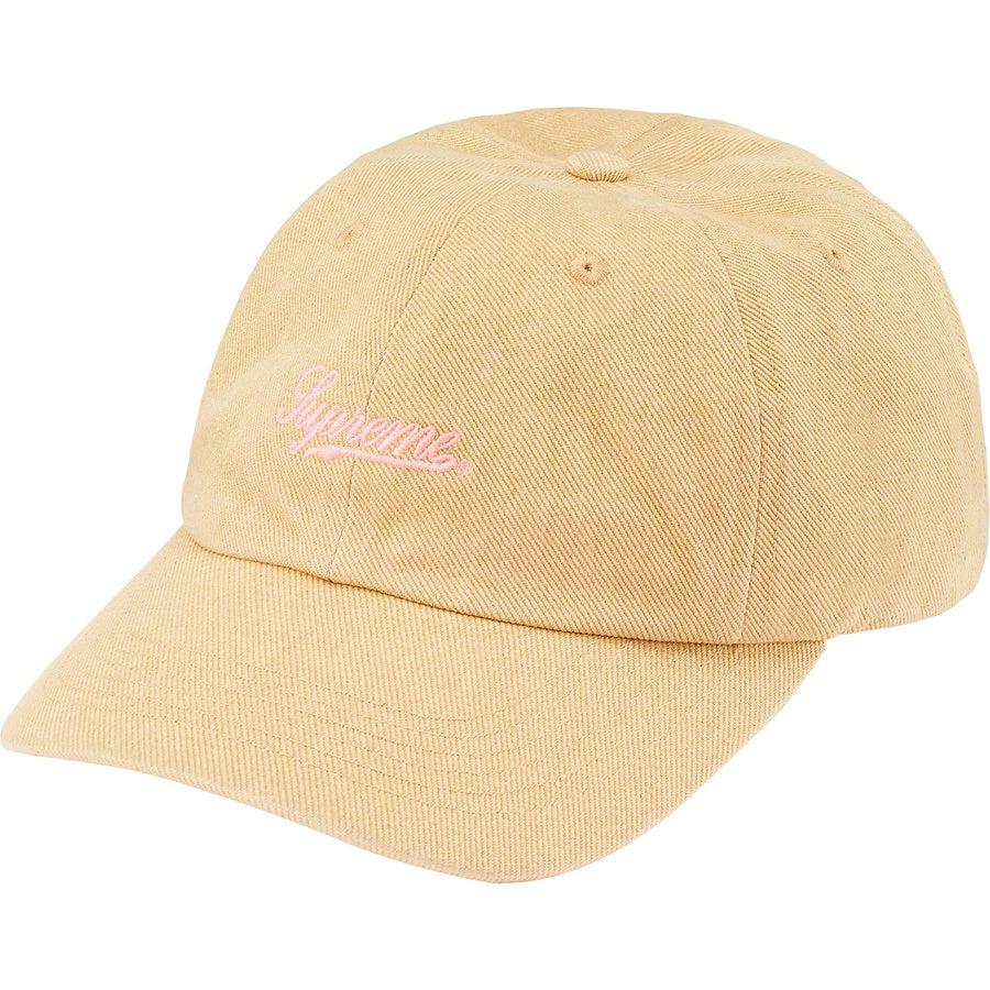 Supreme Washed Twill 6-Panel (tan) | Waves Never Die | Supreme | Cap