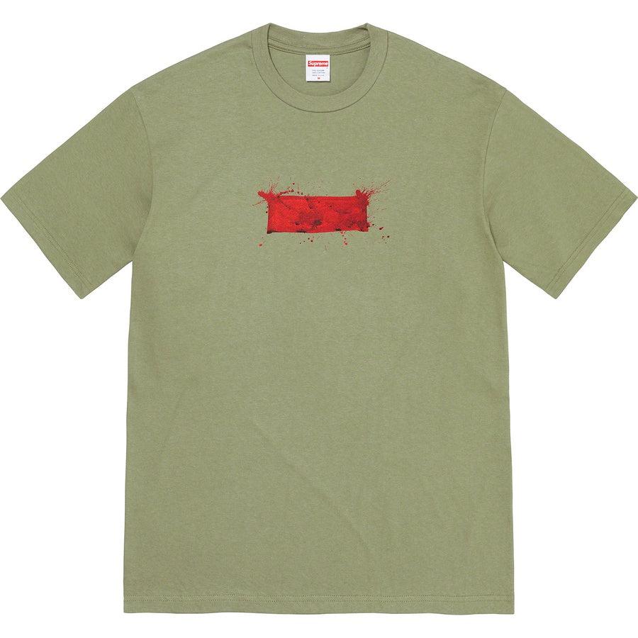 Supreme Ralph Steadman Box Logo Tee (Olive) | Waves Never Die | Supreme | T-Shirt
