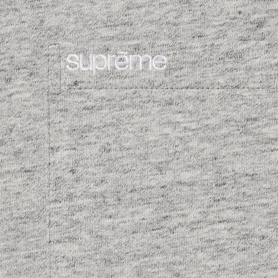 Supreme S/S Pocket Tee (Grey) | Waves Never Die | Supreme | T-Shirt