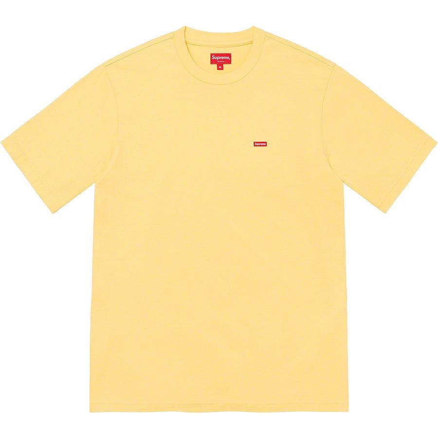 Supreme Small Box Tee (Pale Yellow) | Waves Never Die | Supreme | T-Shirt