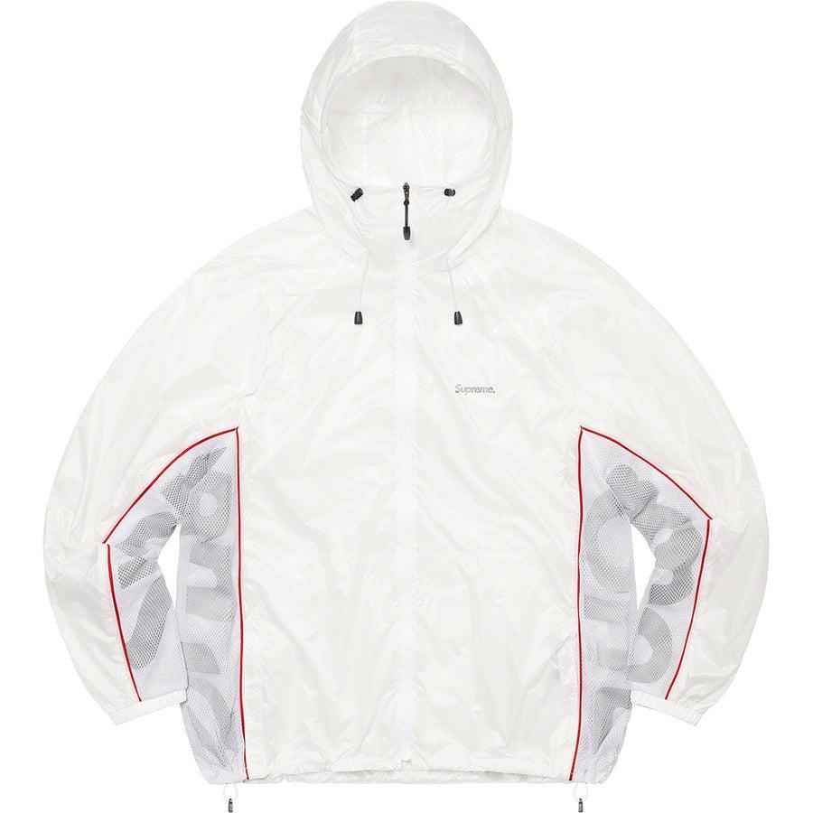 Supreme Ripstop Hooded Windshell (White) | Waves Never Die | Supreme | Jacket