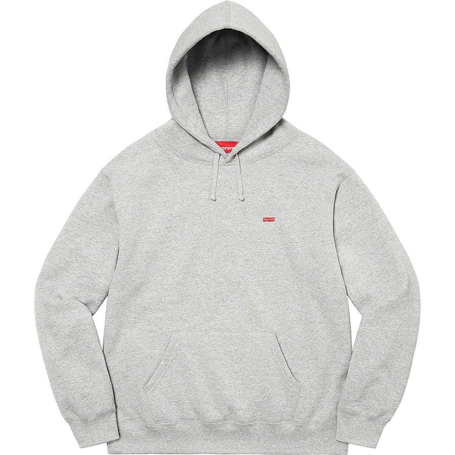 Supreme Enamel Small Box Hooded Sweatshirt (Grey) | Waves Never Die | Supreme | Hoodie