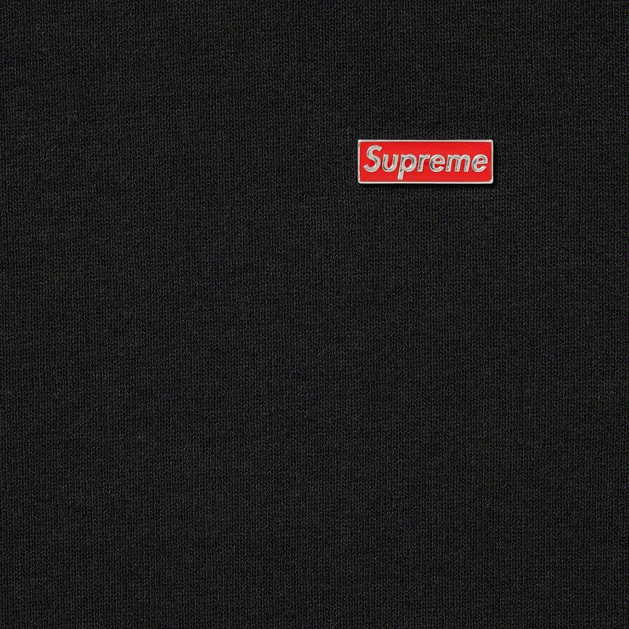 Supreme Enamel Small Box Hooded Sweatshirt (Black) | Waves Never Die | Supreme | Hoodie