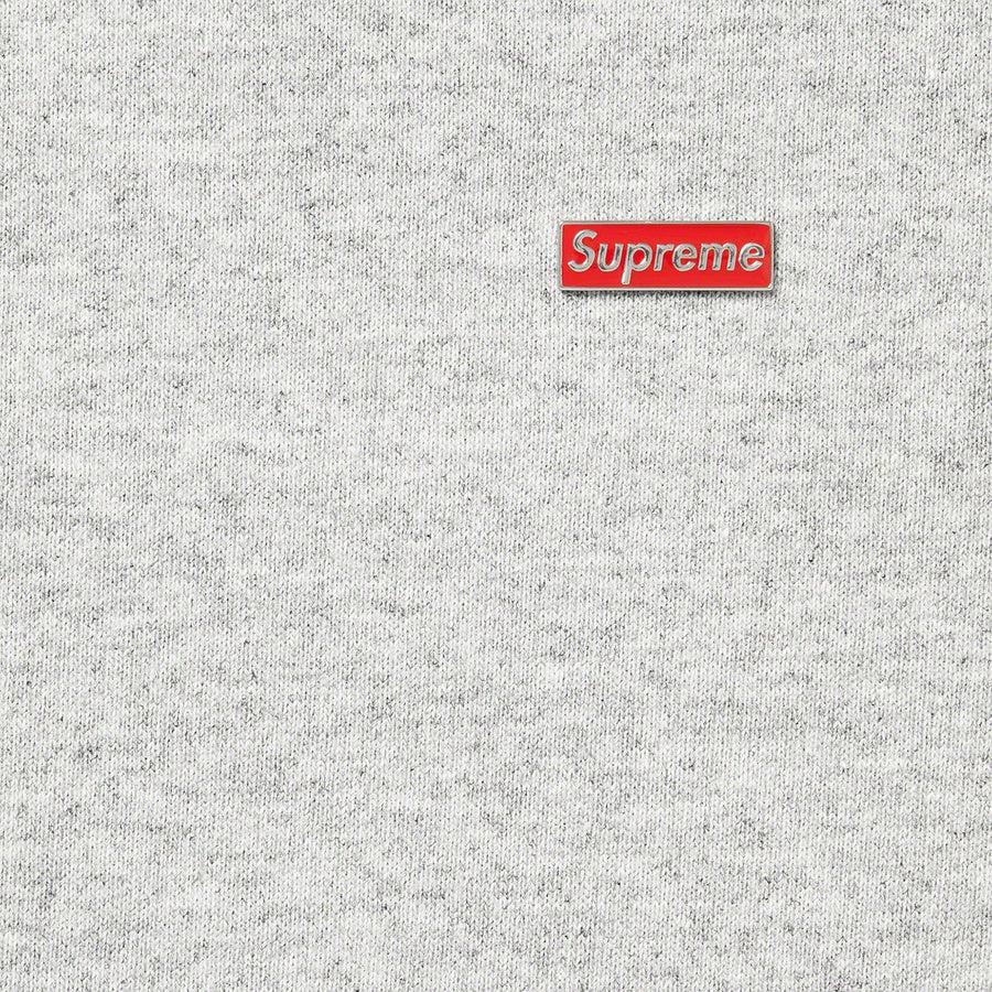 Supreme Enamel Small Box Hooded Sweatshirt (Grey) | Waves Never Die | Supreme | Hoodie