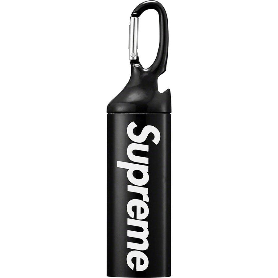 Supreme Lighter Case Carabiner (Black) | Waves Never Die | Supreme | Accessories
