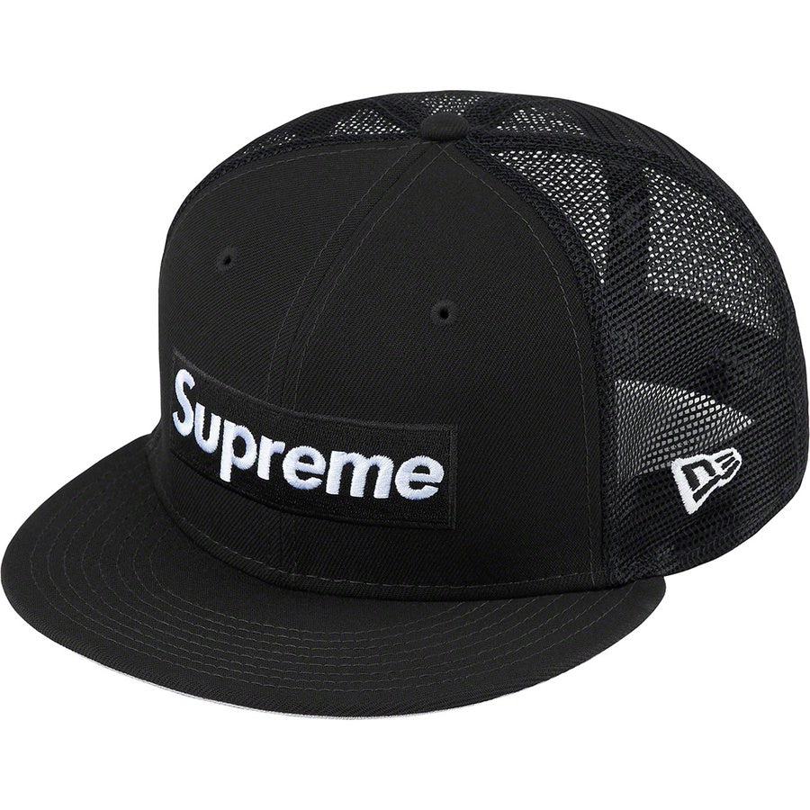Buy Supreme Box Logo Mesh Back New Era® (Black) Online - Waves 