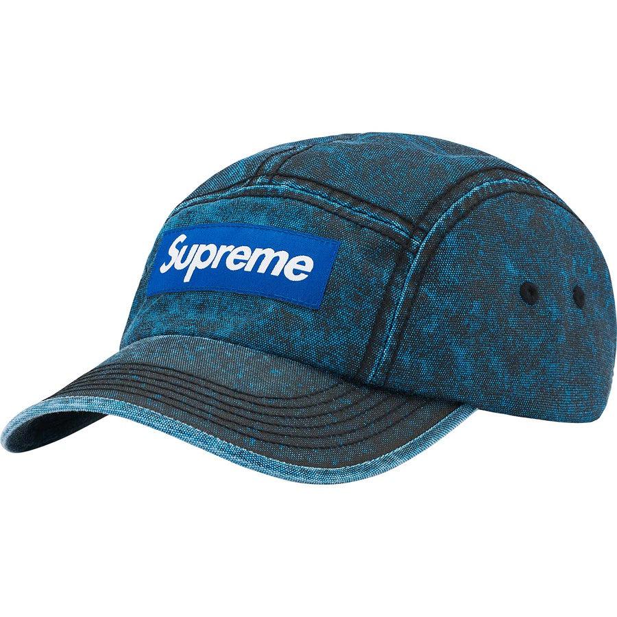 Supreme Washed Cordura® Camp Cap (Blue) | Waves Never Die | Supreme | Cap