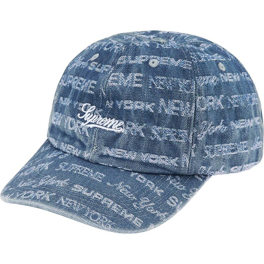 Supreme men's blue and red denim hat – Loop Generation