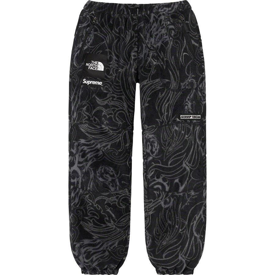 Supreme®/The North Face® Steep Tech Fleece Pant (Black | Waves Never Die | Supreme | Pants