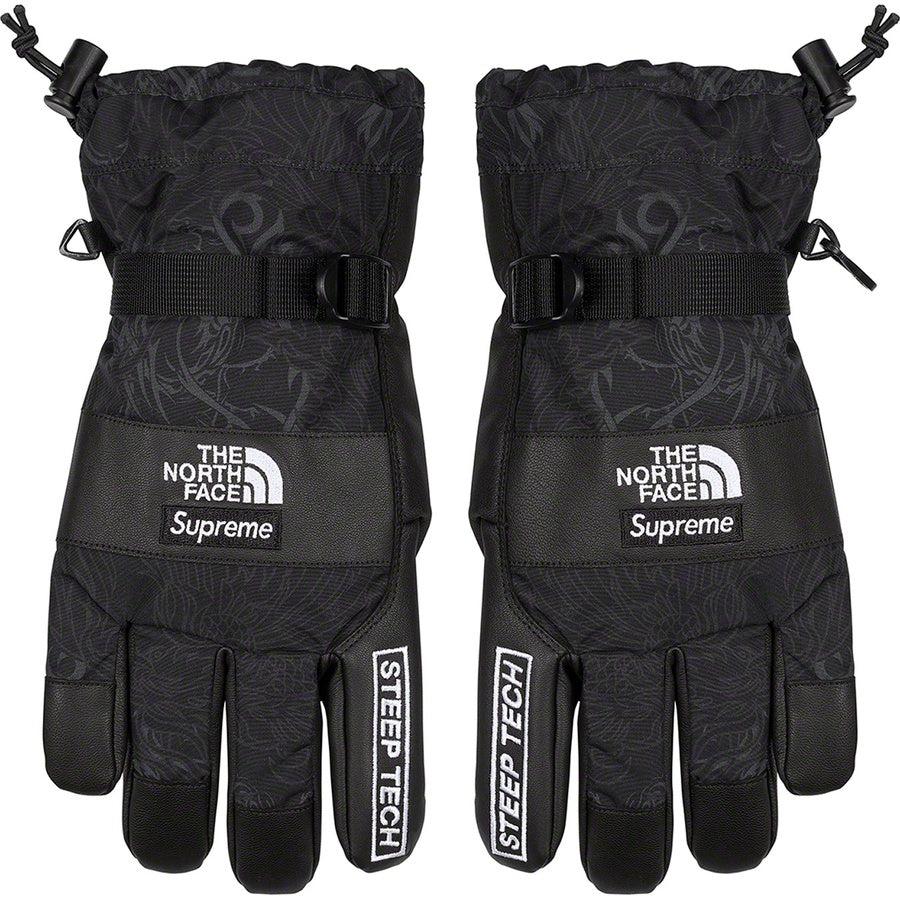 Supreme®/The North Face® Steep Tech Gloves (Black) | Waves Never Die | Supreme | Accessories