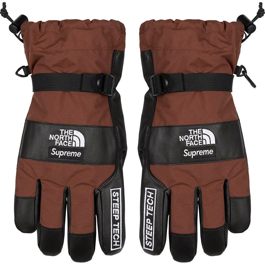 Supreme®/The North Face® Steep Tech Gloves (Brown) | Waves Never Die | Supreme | Accessories