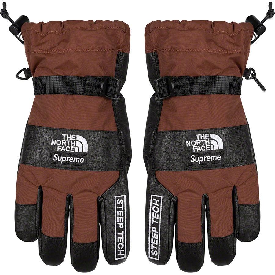 Supreme®/The North Face® Steep Tech Gloves (Brown) | Waves Never Die | Supreme | Accessories