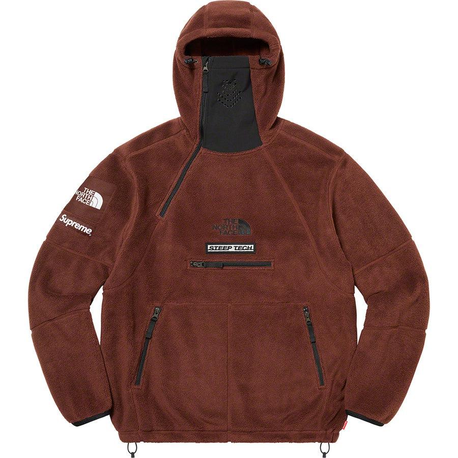 Buy Supreme®/The North Face® Steep Tech Fleece Pullover (Brown) Online  Waves Never Die