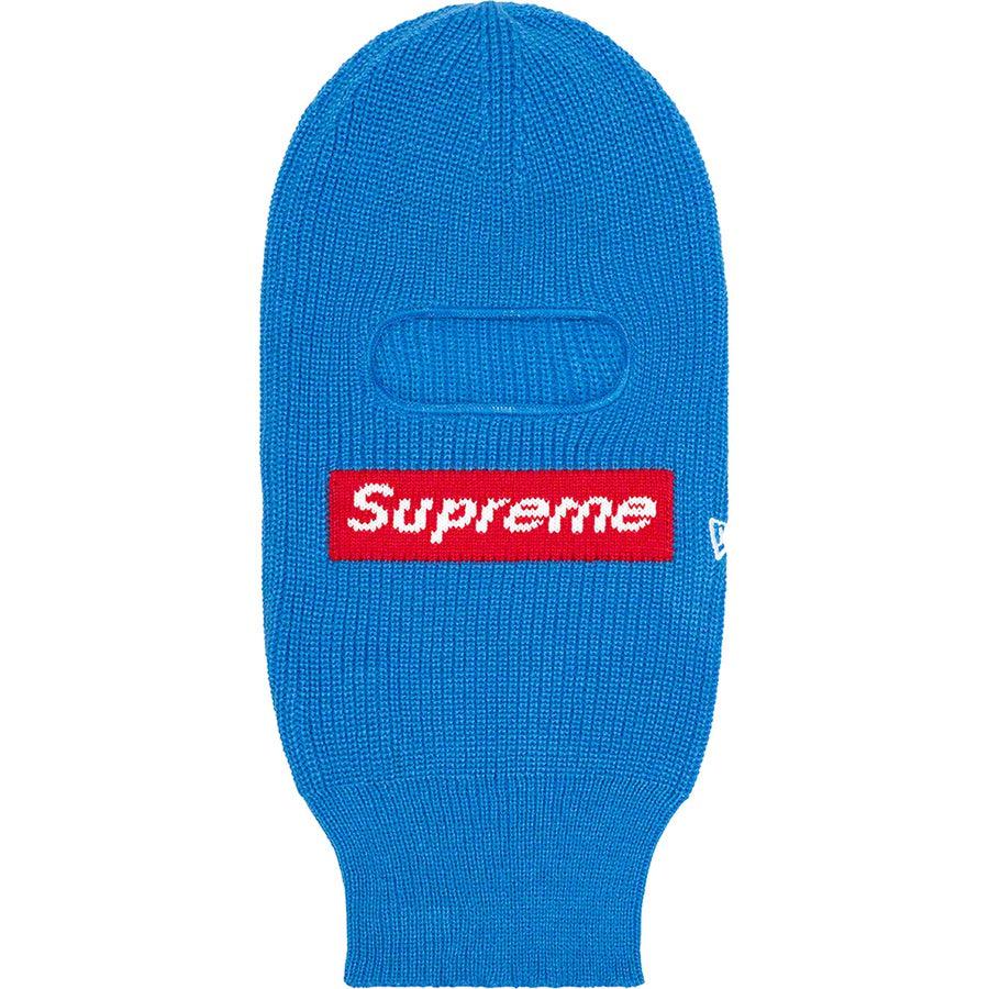 Supreme New Era® Box Logo Balaclava (Blue) | Waves Never Die | Supreme | Beanie