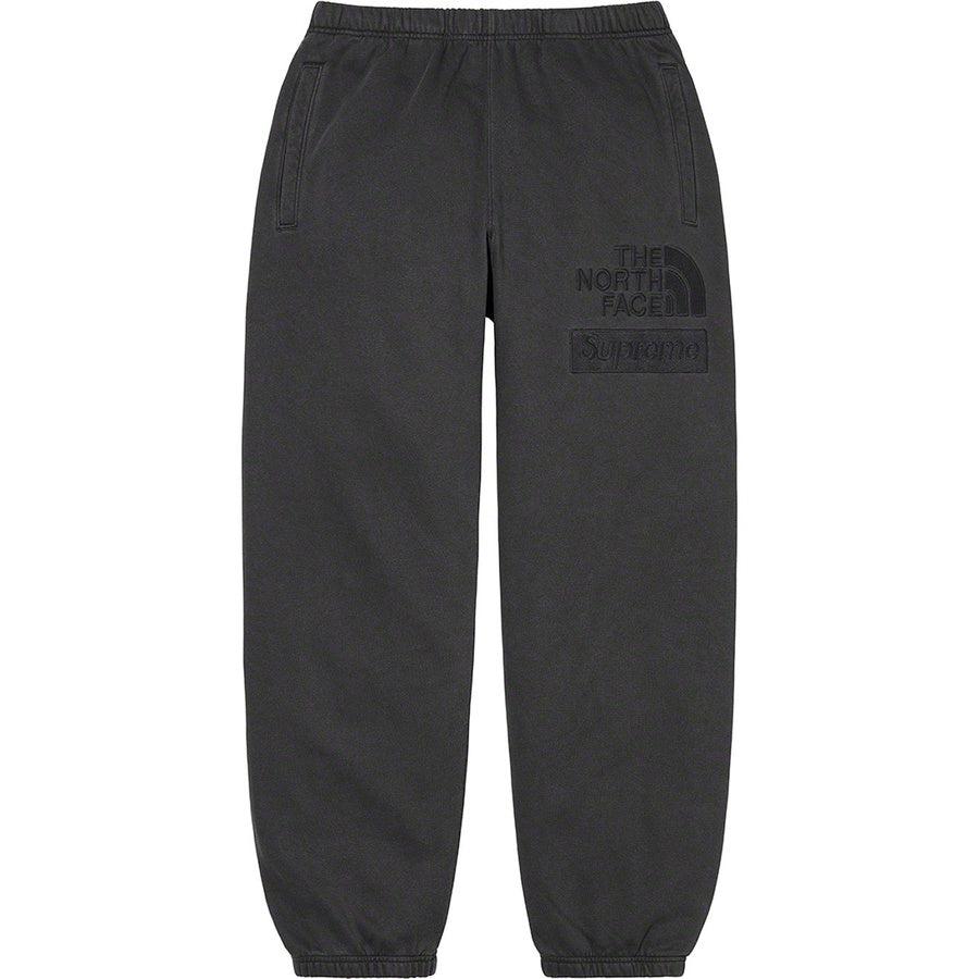 Supreme®/The North Face® Pigment Printed Sweatpant (Black) | Waves Never Die | Supreme | Pants